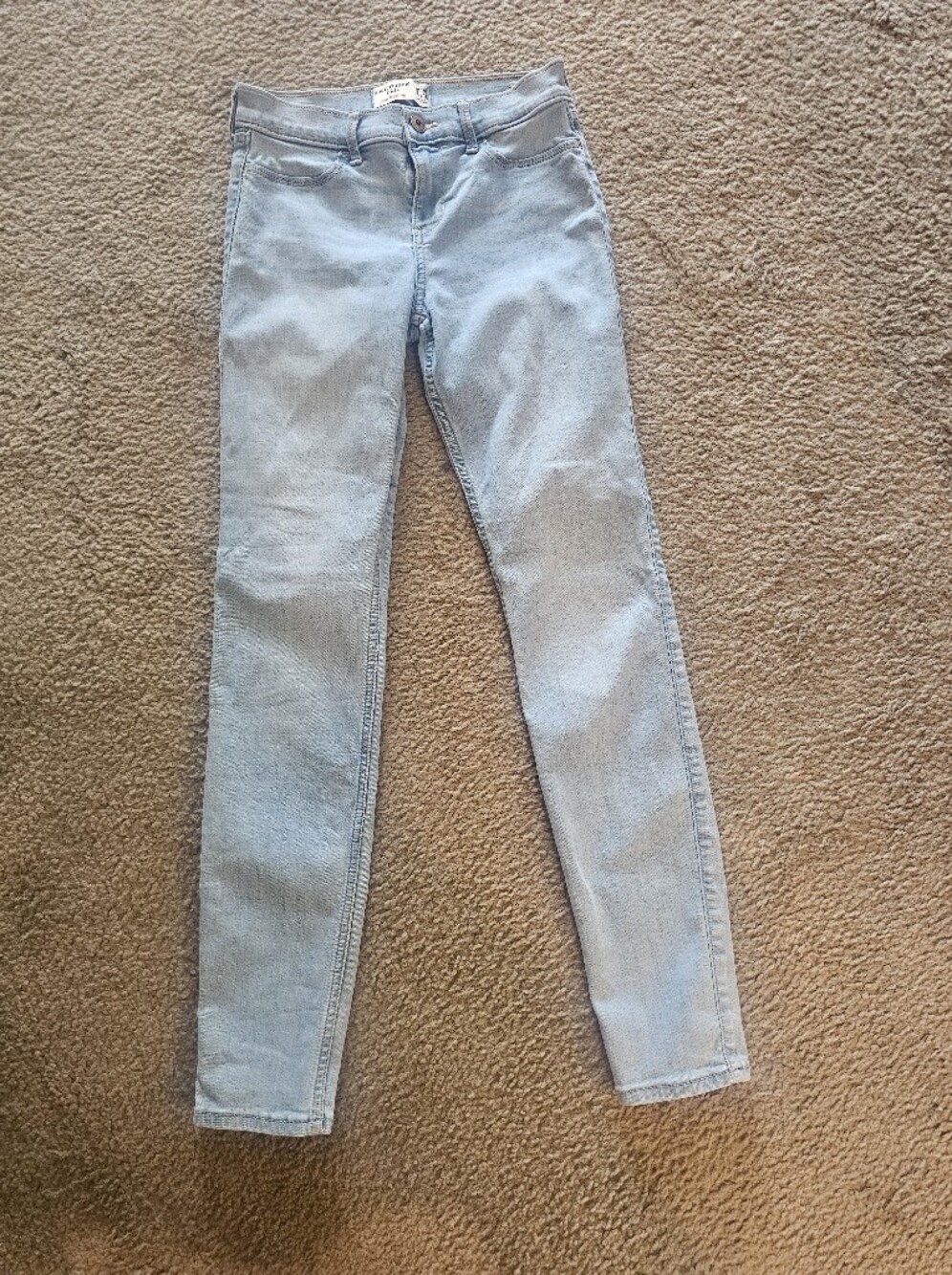 abercrombie kids Light Blue Skinny Jeans